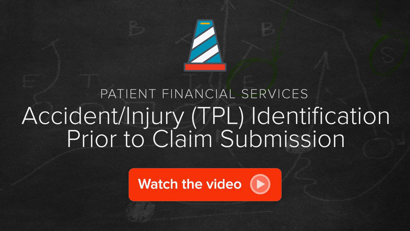 Watch the Accident/Injury (TPL) Identification Prior to Claim Submission video
